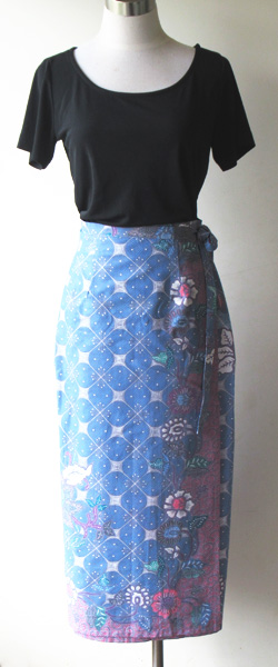 バティック巻きスカート70064
