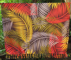 バリ島のパレオ・椰子の葉15910D