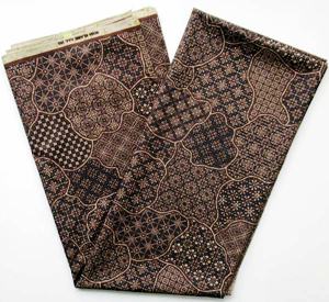 コットンプリントバティック15520