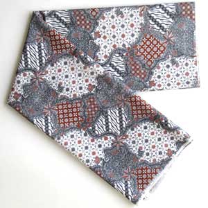 コットンプリントバティック15523