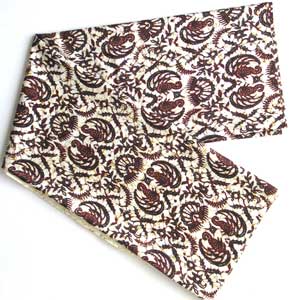 コットンプリントバティック15525