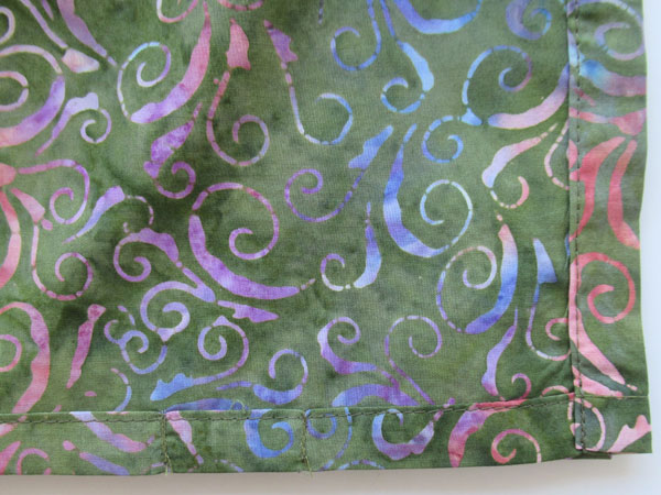 三つ折りミシン