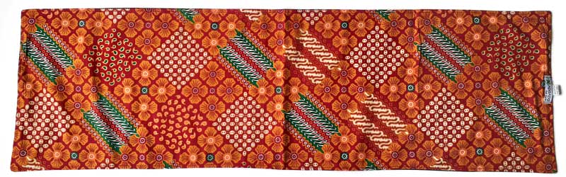 バティック・テーブルセンターブラック