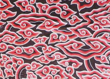 バティック・メガムンドゥ柄