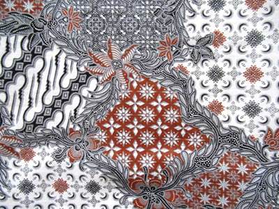 バティック・スカール・ジャガット柄