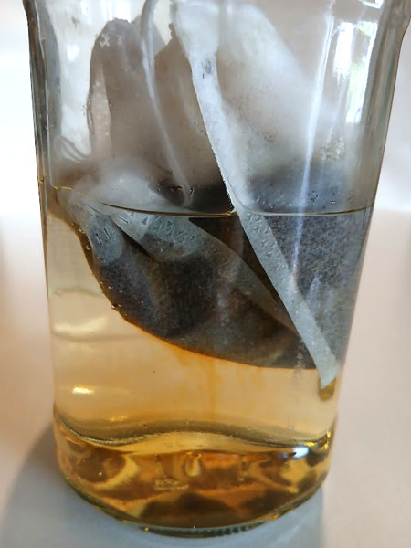 コーヒーが抽出される