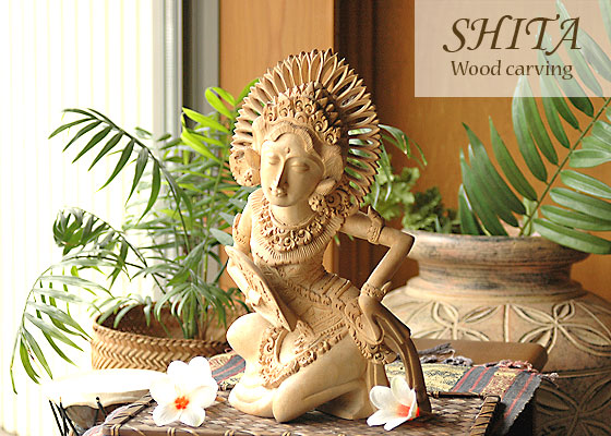 シータ姫７ | 木彫り | アジアン雑貨・バリ雑貨通販ApaApa